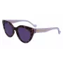 LIU JO Sieviešu kaķacs formas saulesbrilles LJ782S-516 Pink Havana, Brūns gradients, 53mm