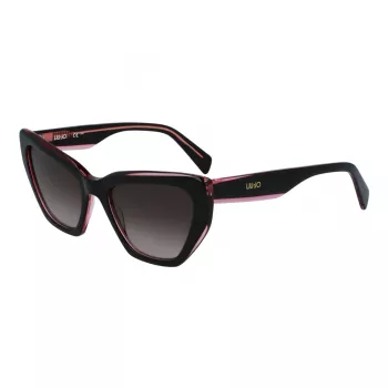 LIU JO Sieviešu saulesbrilles LJ794S - Melns rāmis, pelēkas lēcas 54mm