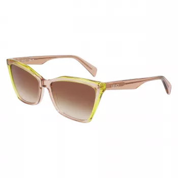 LIU JO Sieviešu LJ796S-279 Kaķacs formas saulesbrilles Havana Brūns gradients 58mm