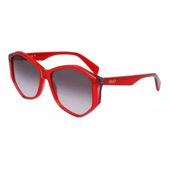 LIU JO Sieviešu LJ797S5715623 Butterfly Cat-Eye Saulesbrilles Havana Brown Gradient 57mm