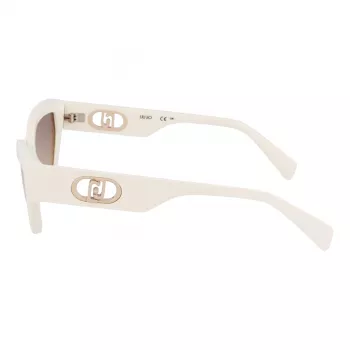 LIU JO LJ800S Sieviešu Butterfly Cat Eye Saulesbrilles Havana Acetāta Brūns Gradients UV400