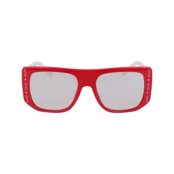 LIU JO Sieviešu saulesbrilles LJ731S-525 Havana Acetāts Butterfly Rāmis Brūnas Gradienta Lēcas 55mm