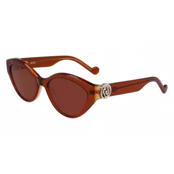 LIU JO Sieviešu saulesbrilles LJ767SR-216 Havana Propionate Brūns Gradient 56mm