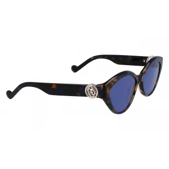 LIU JO Sieviešu saulesbrilles LJ767SR-460 Acetāta rāmis UV400 aizsardzība 56mm