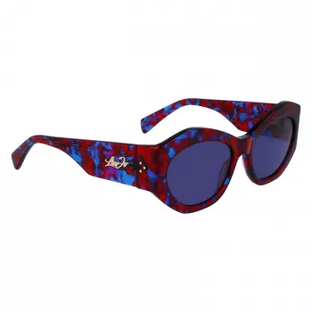 LIU JO Sieviešu saulesbrilles LJ786S-665 Butterfly metāla rāmis Roze Zelts Brūns gradients Lēca 54mm