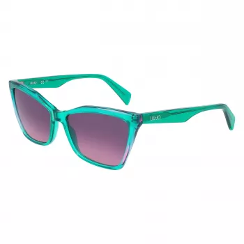 LIU JO Sieviešu saulesbrilles LJ796S-336 Havana/Brūnas Square Full Rim