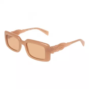 LIU JO Sieviešu saulesbrilles LJ806S5221216 - Taisnstūra acetāta rāmis ar UV400 aizsardzību