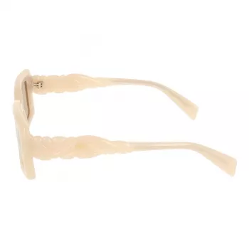 LIU JO Sieviešu saulesbrilles LJ806S5221272 – Ģeometrisks acetāta rāmis, UV400 aizsardzība, 52 mm