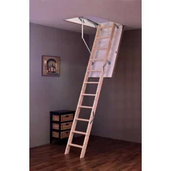 Loftladders Tradition Plus 140x70x280cm Folding Loft Ladder