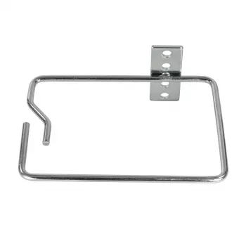 LogiLink 19 inch kabeļu pārvaldības gredzens 140 x 100 mm, sānu ievads, melns
