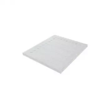 LogiLink 19 collu fiksēts statīva plaukts 1U, 525 mm dziļš, gaiši pelēks RAL 7035 (SF1F65G)