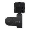Logilink AA0173 Magnetic Phone Grip ar LED apgaismojumu, Melns, uzlādējams, MagSafe saderīgs, 3 gaismas režīmi