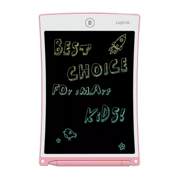 LogiLink LCD rakstīšanas planšete 8.5 collu daudzkrāsu rozā AA0180