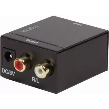 LogiLink CA0100 Digitālais-analogais audio pārveidotājs (SPDIF/Coaxial uz RCA stereo)