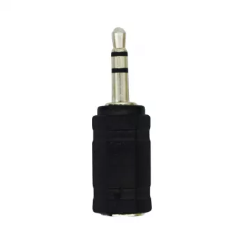 LogiLink CA1102 Audio Adapter - Stereo Mini Jack Plug (M) to 2x Stereo Jack Socket (F) - 0,2m - Black
