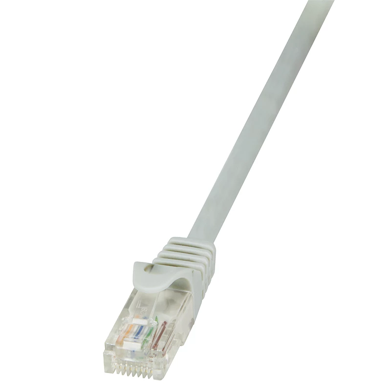 LogiLink Cat.6 U/UTP EconLine tīkla kabelis, pelēks, 0,5 m CP2022U