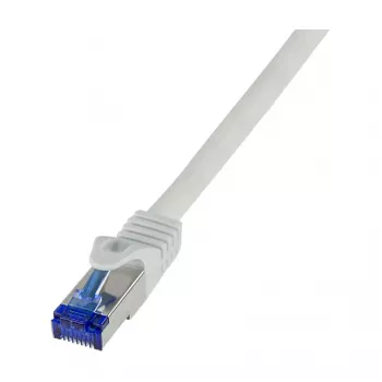 LogiLink Cat.6A S/FTP Ultraflex patch kabelis, pelēks, 1.0m, GHMT sertificēts