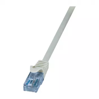 LogiLink Cat.6A U/UTP RJ45 ielāpu kabelis, 0,25 m, pelēks, EconLine