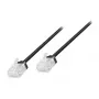 LogiLink Cat.6A U/UTP Slim High-Flex Patch Cable, Melns, 2 m