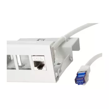 Logilink CC5052S Cat.6A S/FTP konsolidācijas punkta patch kabelis 2m pelēks