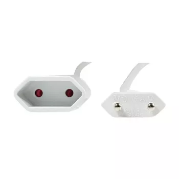 LogiLink CP125 pagarinātājs, Europlug CEE 7/16 vīriešu–sieviešu, 1 m, balts