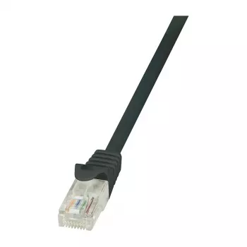 LogiLink CP2053U Cat 6 U/UTP RJ45 Patch vads, 2m, melns, Snagless