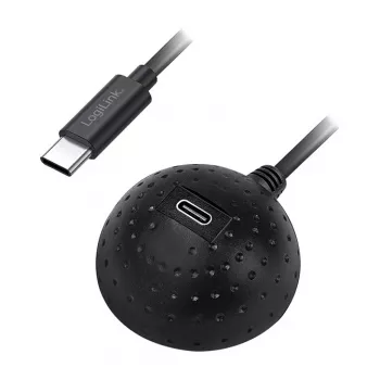 LogiLink CU0099 USB 3.2 Gen1 Type-C pagarinātājkabelis, 5 Gbps, melns, 1,5 m