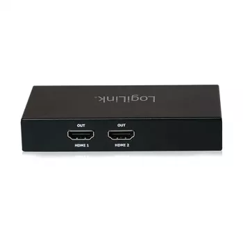 LogiLink DisplayPort Sadalītājs 1x2 Mini DP uz 2x HDMI 4K 30Hz HDCP