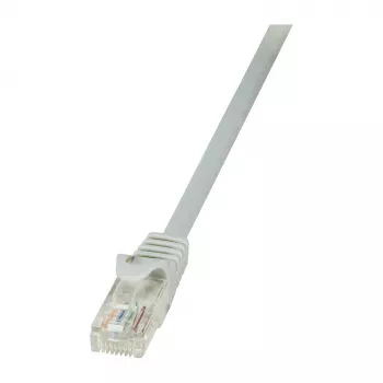 LogiLink EconLine Cat.6 U/UTP ielāpu kabelis, RJ45, pelēks, 15 m