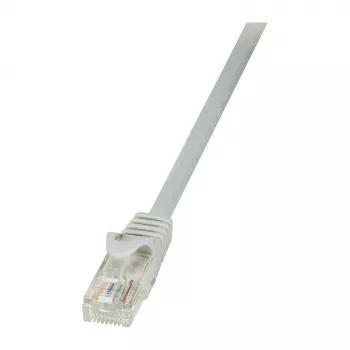 LogiLink EconLine Cat.6 U/UTP RJ45 komutācijas kabelis – 1 m, pelēks (CP2032U)