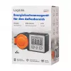 LogiLink enerģijas izmaksu mērītājs Outdoor, LCD displejs, melns/oranžs