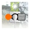 LogiLink enerģijas izmaksu mērītājs Outdoor, LCD displejs, melns/oranžs