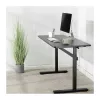 LogiLink EO0027 regulējama augstuma galds ar virsmu, 140 × 60 cm, melns