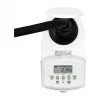 LOGILINK ET0008 āra digitālais taimeris - IP44, 10 ON/OFF programmas, 16A/3680W, Schuko (F tips), Melns/Pelēks