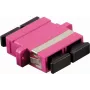 LogiLink FA01SC4 SC/SC Duplex Multimode optiskās šķiedras savienotājs, bēšs