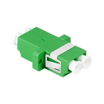 LogiLink FA02LC6 šķiedru optikas adapteris LC Duplex – atloka montāžai, zaļš (12 gab.)