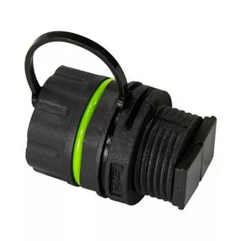 LOGILINK FA05SD1 Outdoor Fibre Optic Duplex SC Connector ar putekļu vāciņu – Multimode OM3/OM4, Aqua (10 gab.)