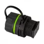LOGILINK FA05SD1 Outdoor Fibre Optic Duplex SC Connector ar putekļu vāciņu – Multimode OM3/OM4, Aqua (10 gab.)