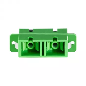 LogiLink Fiber Adapter SC Duplex, 12 gab., ar atloku, zaļš