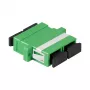 LogiLink Fiber Adapter SC Duplex, 12 gab., ar atloku, zaļš