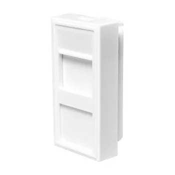 LOGILINK franču standarta moduļa ieliktnis 22.5x45 mm, balts