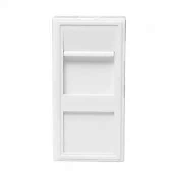 LOGILINK franču standarta moduļa ieliktnis 22.5x45 mm, balts