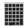 LogiLink ID0212 bezvadu ciparu tastatūra, 28 taustiņi, Bluetooth 5.0, Space Grey