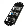 Logilink Keystone Floor Box Insert 3 x 3 moduļiem, melns