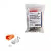 LogiLink Modular Plug RJ45 Cat.6A STP Pass Through, 10 gab.