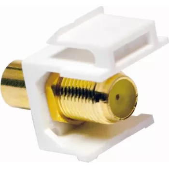 LogiLink NK0026 RCA sievišķais uz F tipa sievišķo adapteris, dzeltens