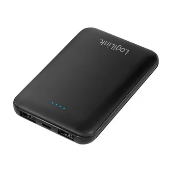 LogiLink PA0202 Power Bank 5000mAh Melns