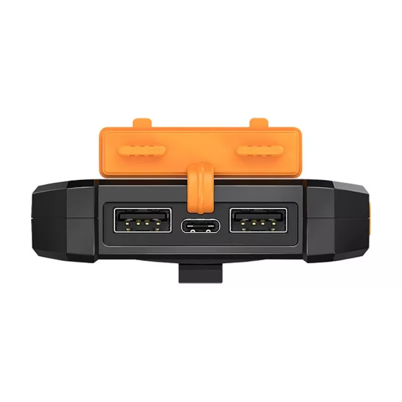 LogiLink PA0321 Saules enerģijas banka 6000 mAh ar USB-C, IP65, melna