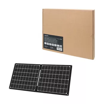 LOGILINK PA0341 Salokāms saules panelis - 30W, USB-C & USB-A & DC izeja, monokristālisks, IPX4