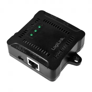 LogiLink POE005 PoE Sadalītājs, 1-Port Gigabit, 24W Max, 5/9/12V DC Output